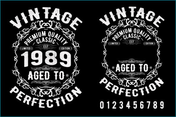 35th Birthday Vintage Aged to Perfection
