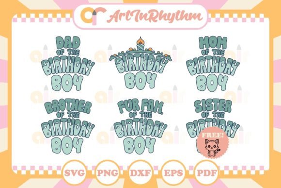 Birthday Boy Svg, Birthday Party Svg