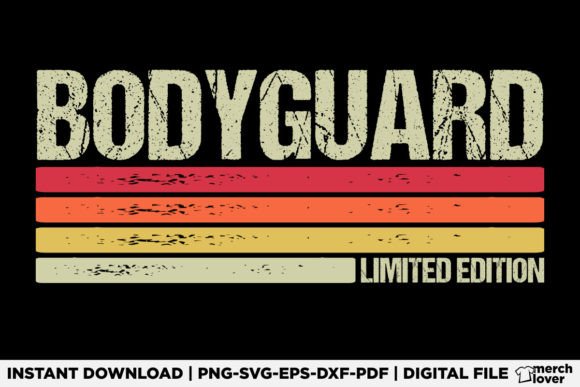 Bodyguard Birthday Job Title T-Shirt