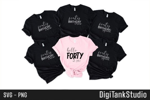 Forty Birthday Squad Bday Crew: A Designer's Review