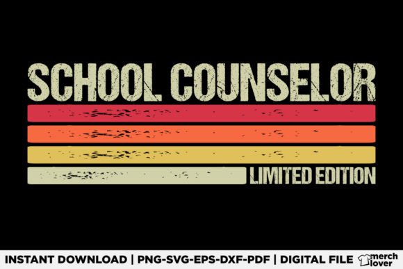 School Counselor Birthday SVG Graphics