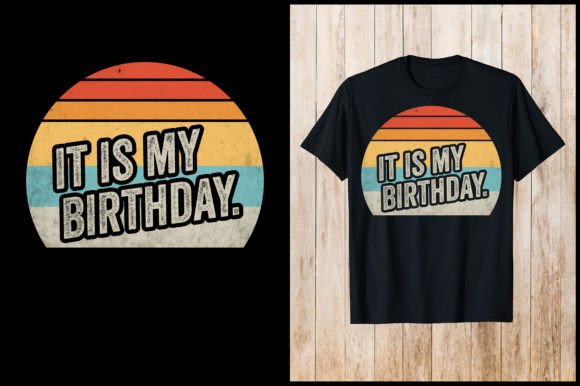 This is My Birthday Vintage Retro TShirt